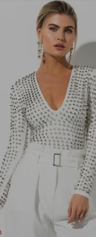 Spiked Ladies Bodysuit(SOLD ,SOLD)